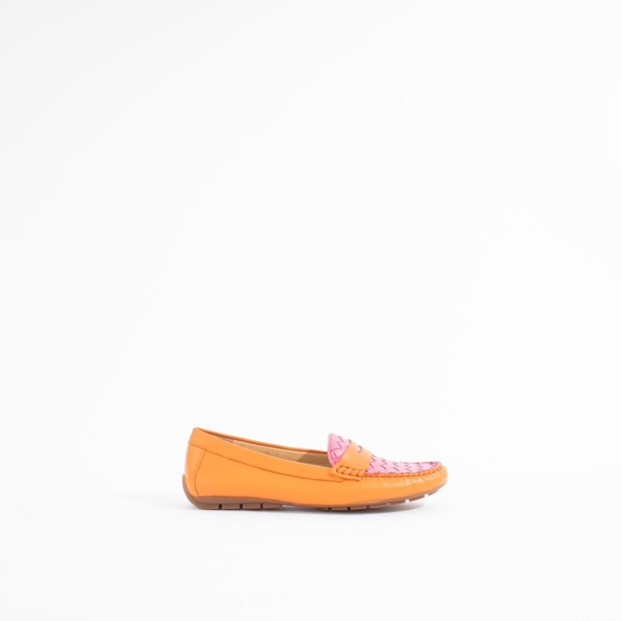 Loafers VANELI | Adebel | Orange/Fuchsia