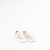 Sneakers SILENT D | Carrie | White/Natural Leather