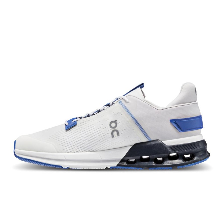 Men'S ON | Cloudnova Flux Men | Undyed White/Cobalt