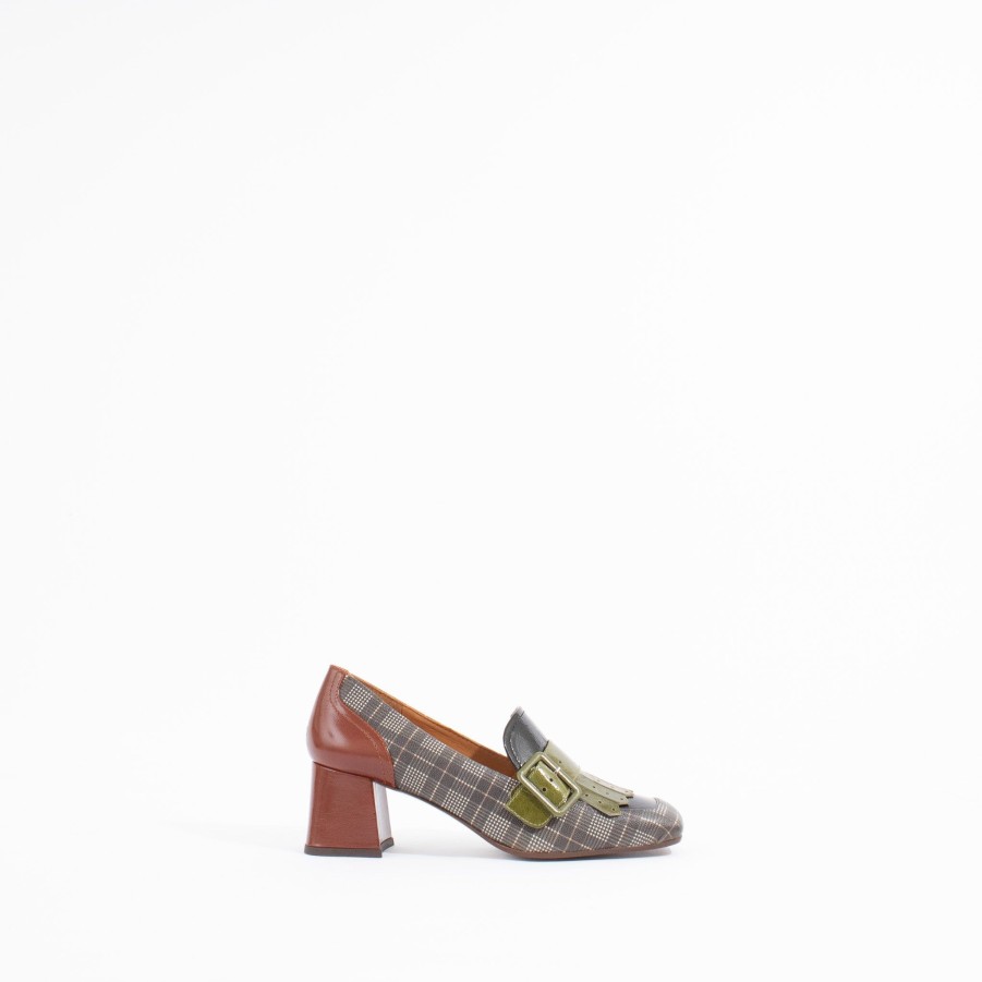 Pumps CHIE MIHARA | Voyala | Black/Green Multi