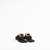 Heels JEFFREY CAMPBELL | Kirstie | Black Suede/Gold