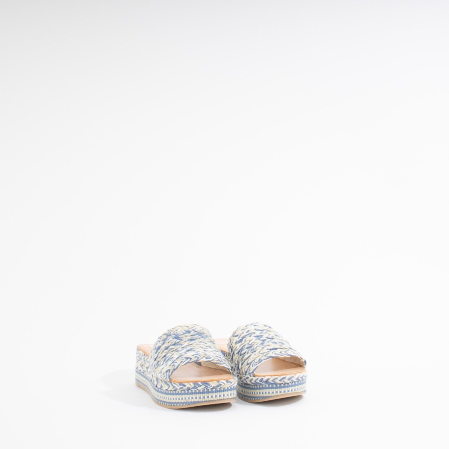 Mules & Slides DOLCE VITA | Pazli | Blue Multi Woven