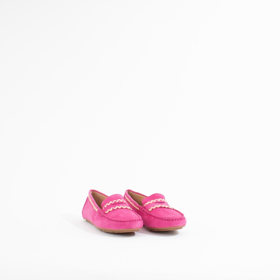 Loafers FLEXX | Ralf | Fuschia Suede