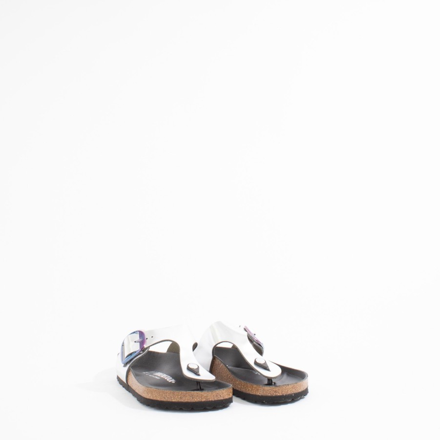 Sandals BIRKENSTOCK | Gizeh Big Buckle | Metallic Silver