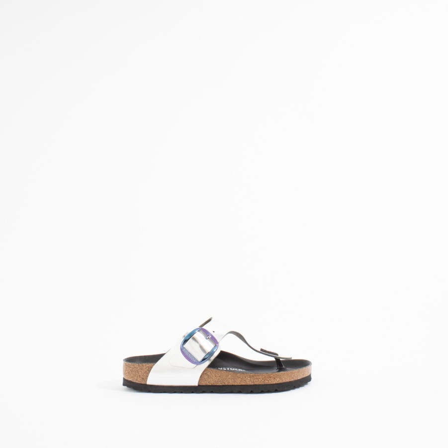 Sandals BIRKENSTOCK | Gizeh Big Buckle | Metallic Silver