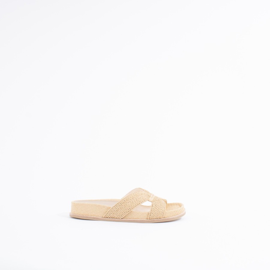 Mules & Slides DOLCE VITA | Selda | Lt Natural Raffia