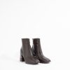 Heels TORY BURCH | Leather Ankle Boot | Chocolate Brown