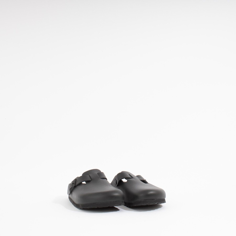 Mules & Slides BIRKENSTOCK | Boston Exquisite | Black Leather