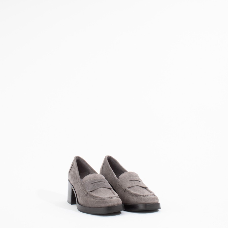 Loafers CHOCOLAT BLU | Irene | Grey Suede