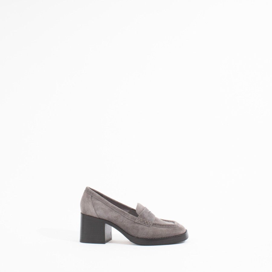 Loafers CHOCOLAT BLU | Irene | Grey Suede