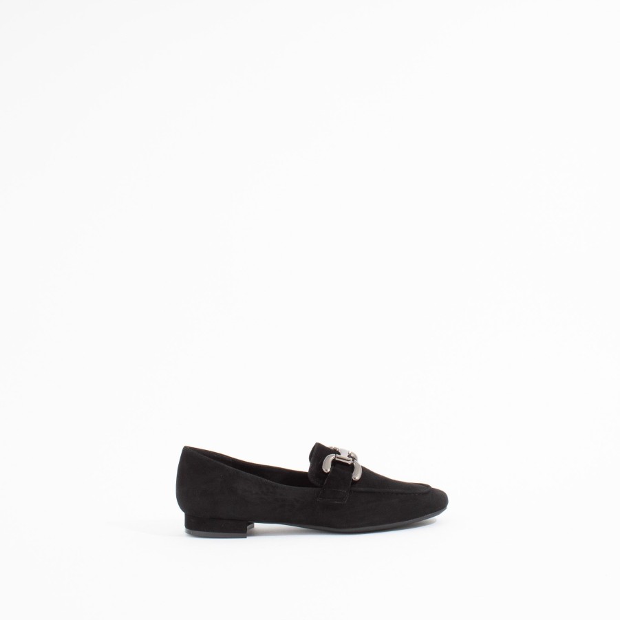 Loafers VANELI | Simply | Black Suede