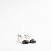 Pumps JEFFREY CAMPBELL | Baby Doll | White/ Black Pat