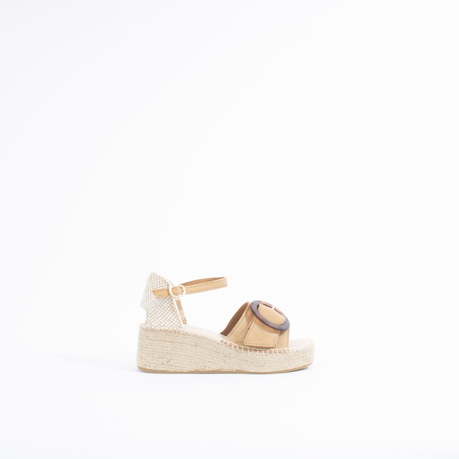 Wedges & Platforms ERIC MICHAEL | Lizzo | Beige