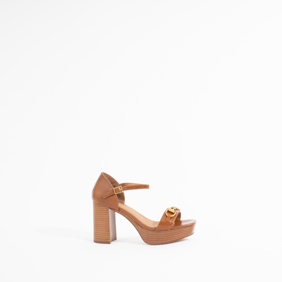 Sandals JEFFREY CAMPBELL | Clever | Tan/Gold