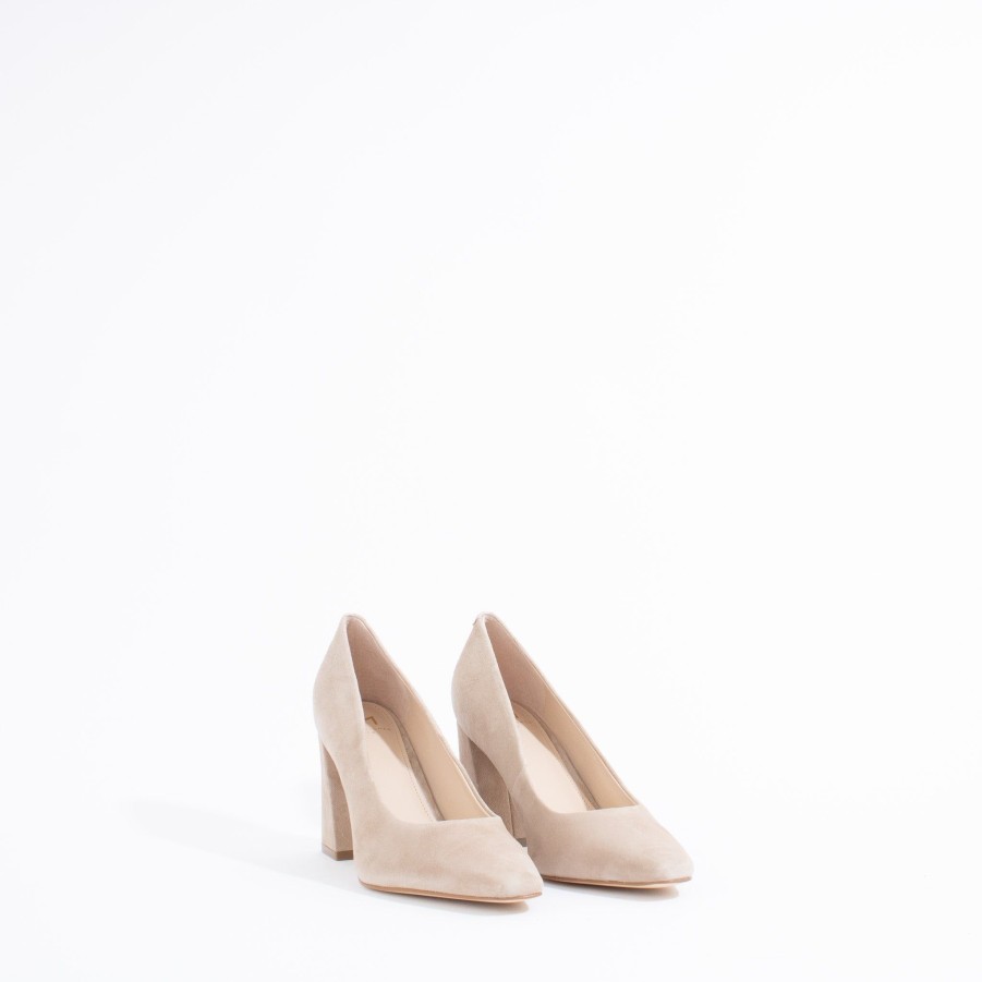 Heels MARC FISHER | Yalina | Light Natural Suede