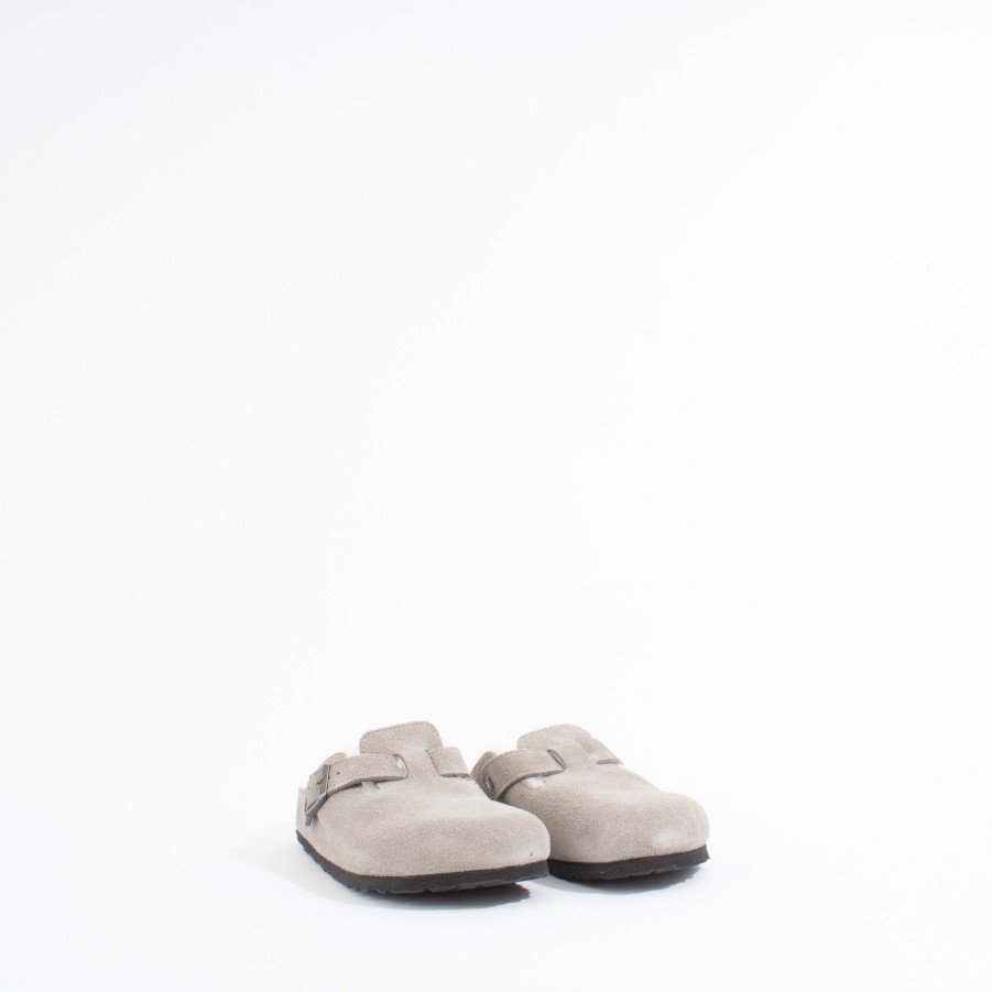 Mules & Slides BIRKENSTOCK | Boston Shearling | Stone Coin