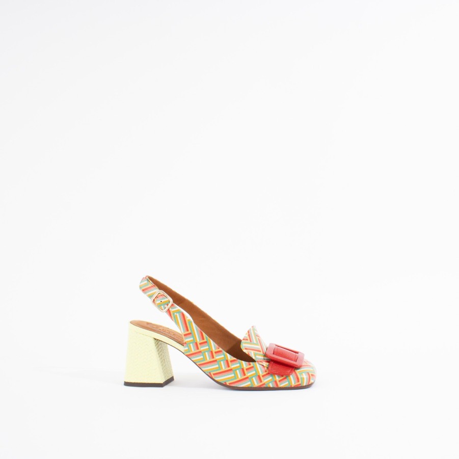 Heels CHIE MIHARA | Suzan | Cherry Lemon Multi