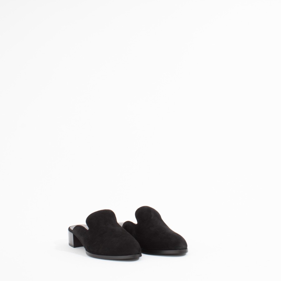 Loafers VANELI | Teja | Black Suede