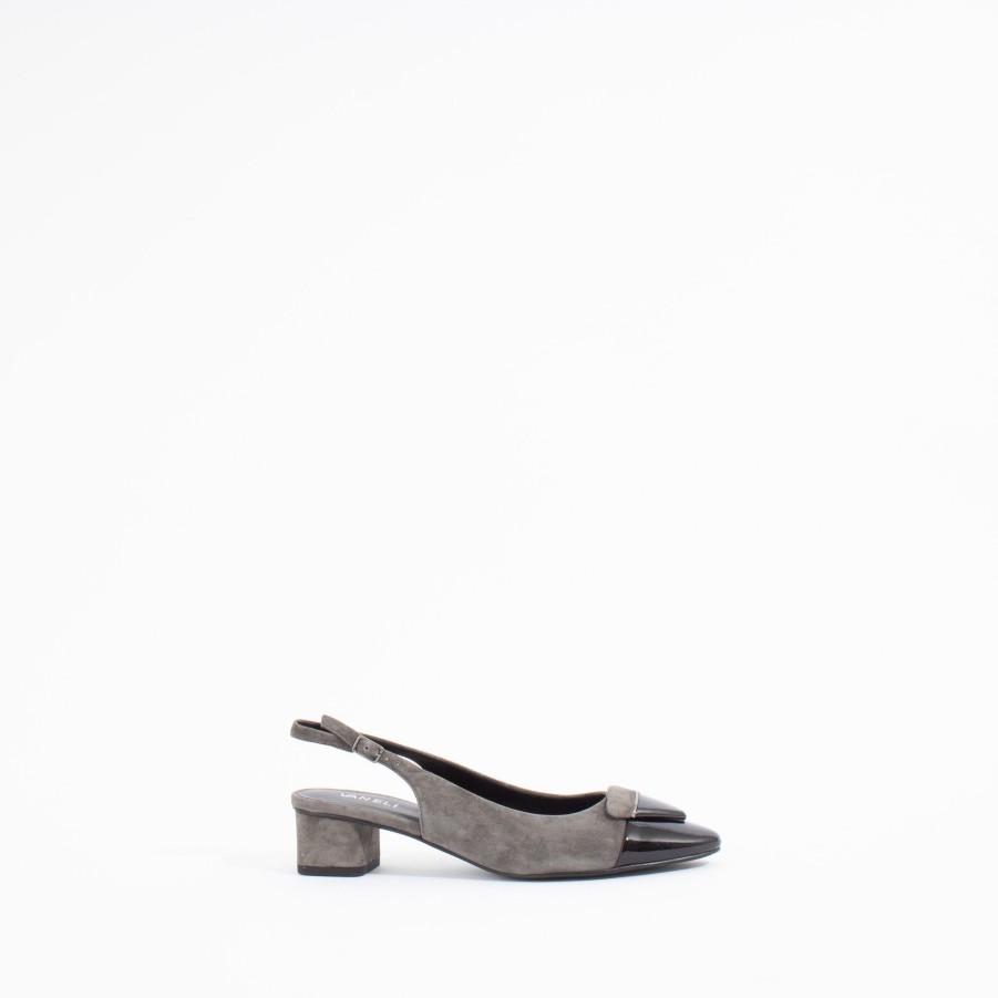 Heels VANELI | Lomie | Grey Suede