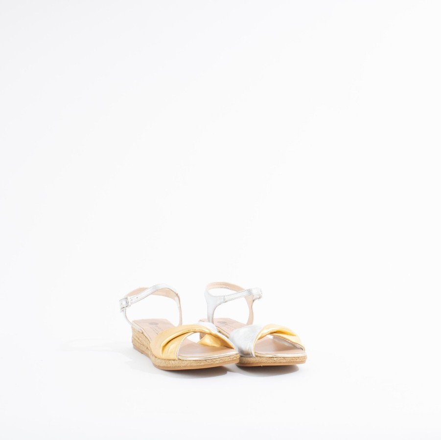 Wedges & Platforms ERIC MICHAEL | Jossie | Silver/Gold