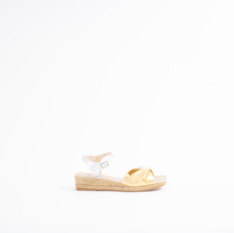 Wedges & Platforms ERIC MICHAEL | Jossie | Silver/Gold