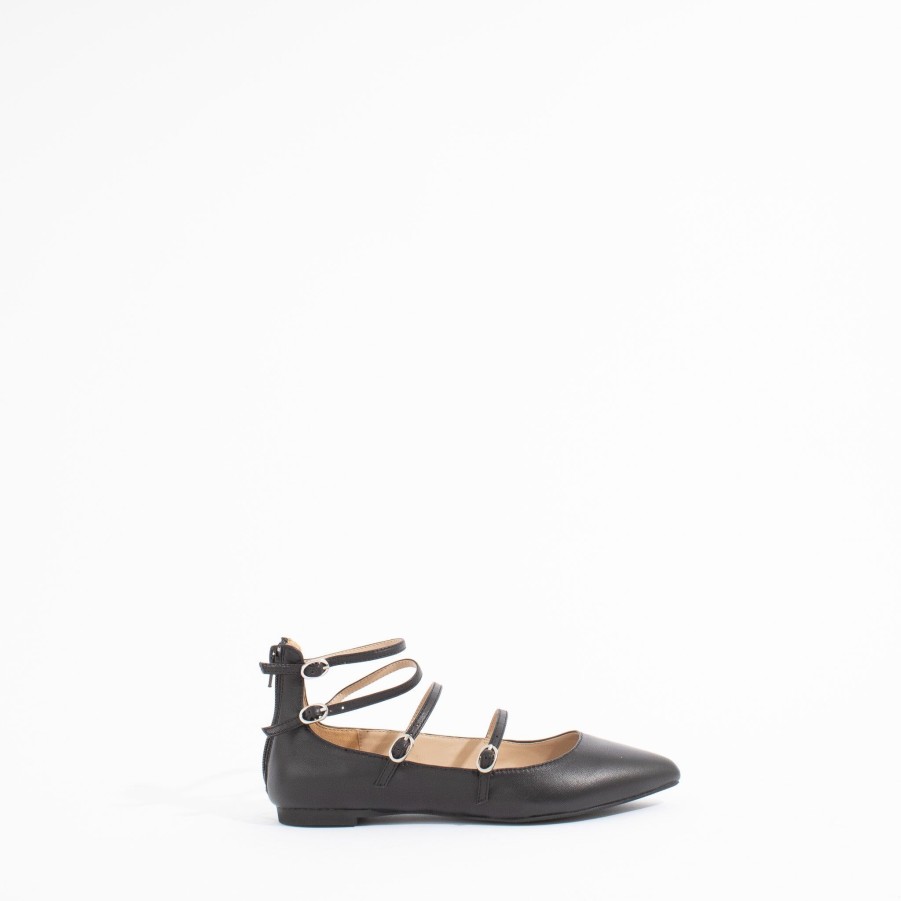 Flats SILENT D | Gilda | Black