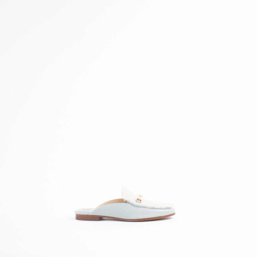 Flats SAM EDELMAN | Linnie Fray | Blue Canvas