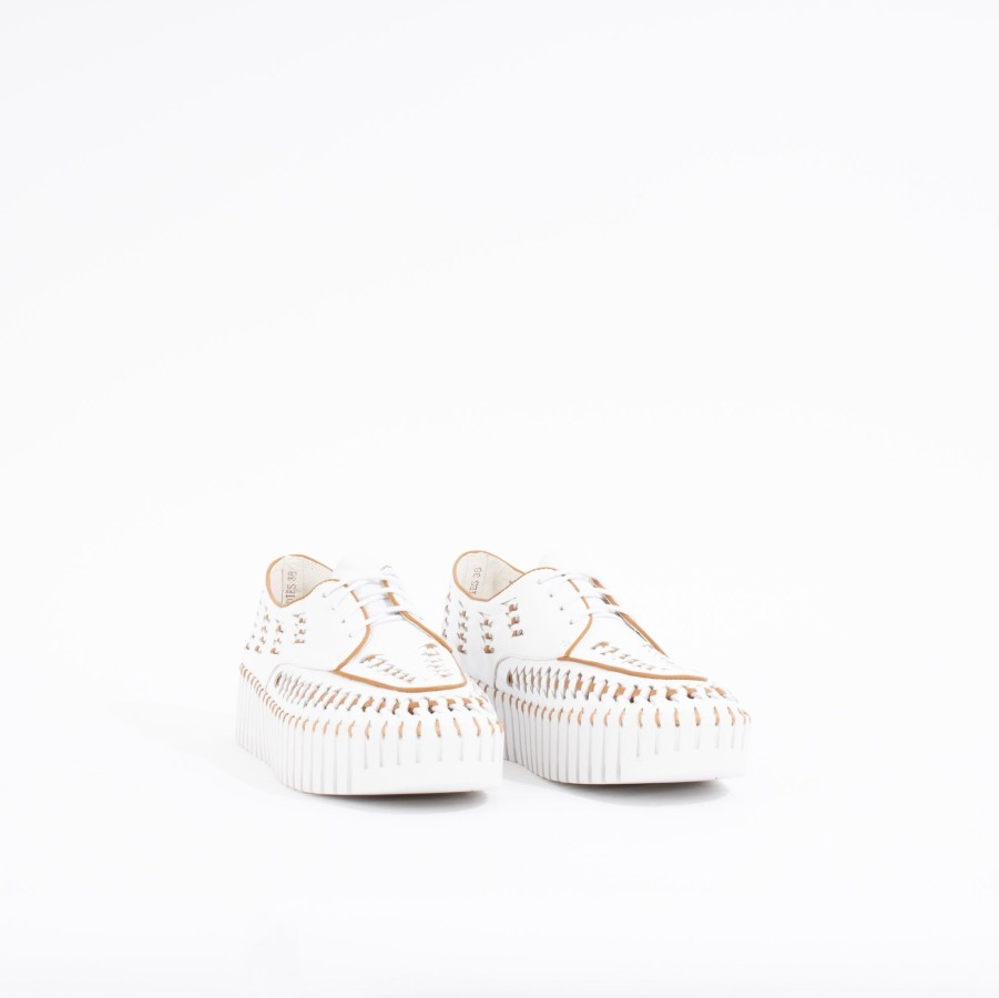 Wedges & Platforms SILENT D | Brodies | White/Tan