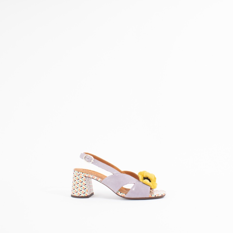 Sandals CHIE MIHARA | Rutina | Lavender/Yellow/Chill Pink