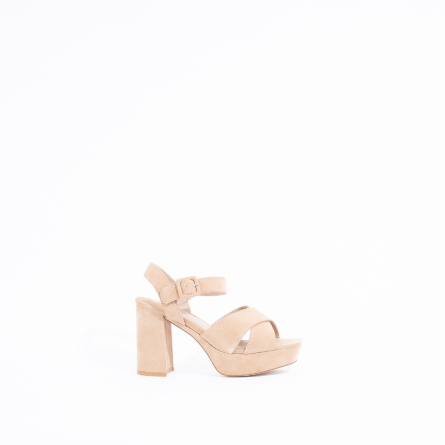 Heels JEFFREY CAMPBELL | Amma | Nude Suede