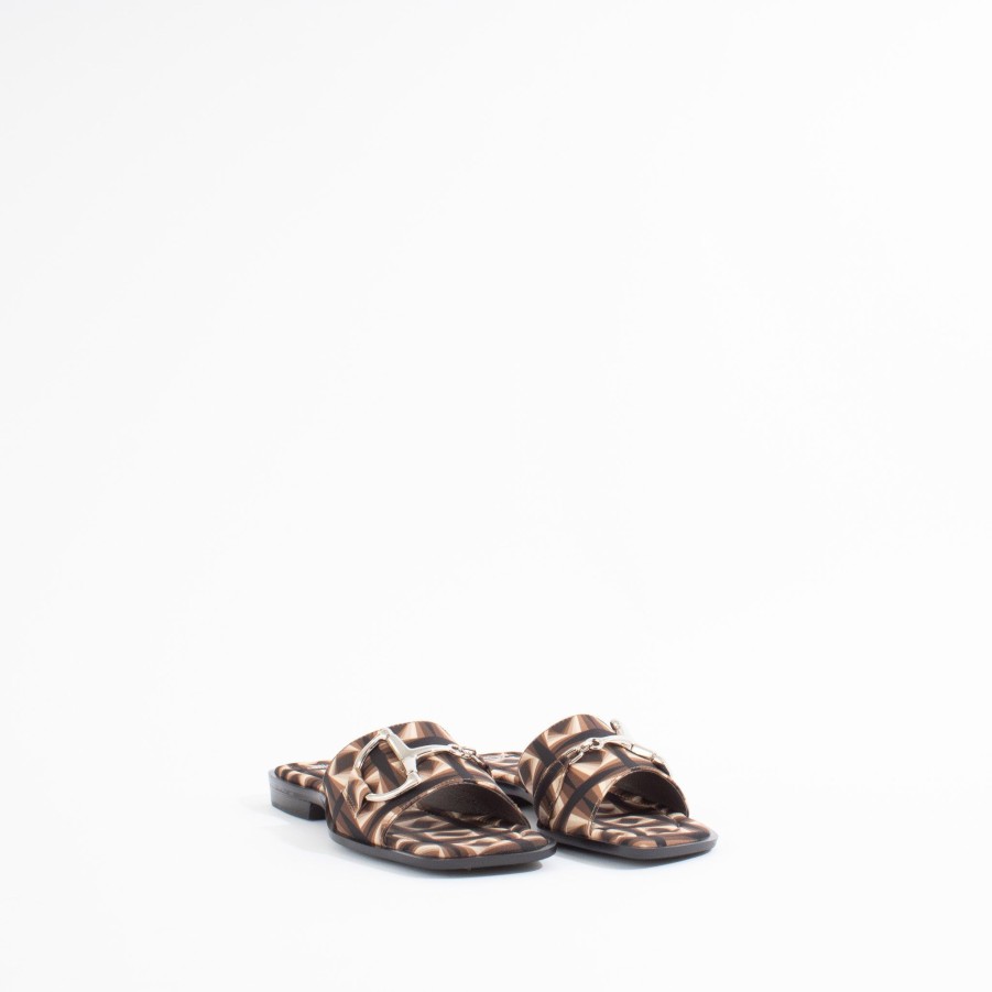 Sandals JEFFREY CAMPBELL | Velasca | Brown Squares