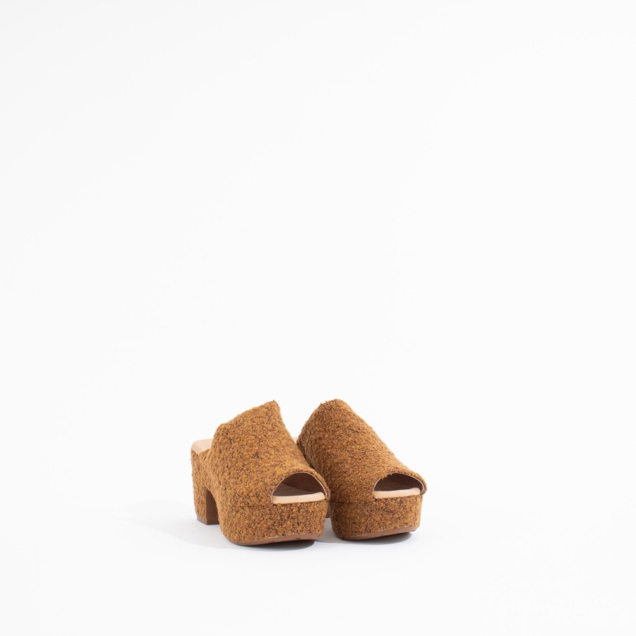 Mules & Slides CHOCOLAT BLU | Gwyn | Brown Tweed