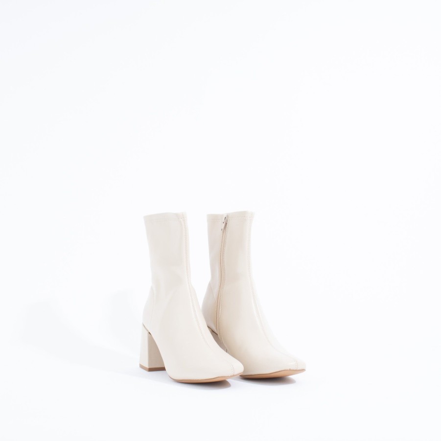 Boots & Booties SILENT D | Carina | Oatmilk