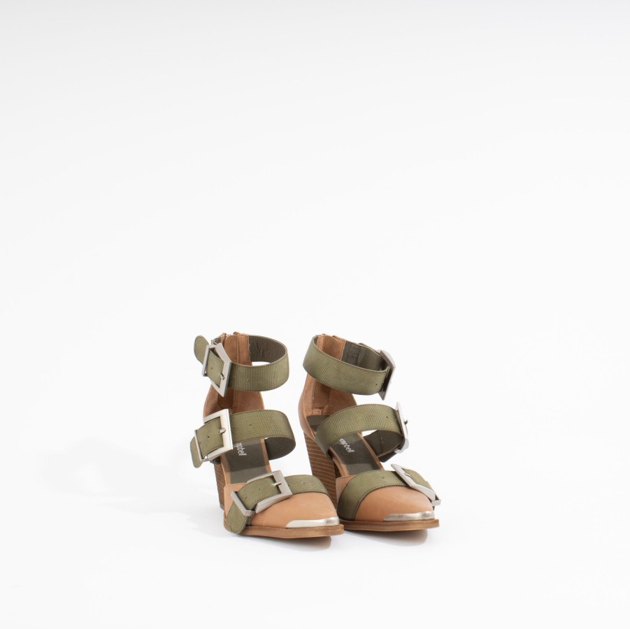 Heels JEFFREY CAMPBELL | Dominari | Nude/Olive