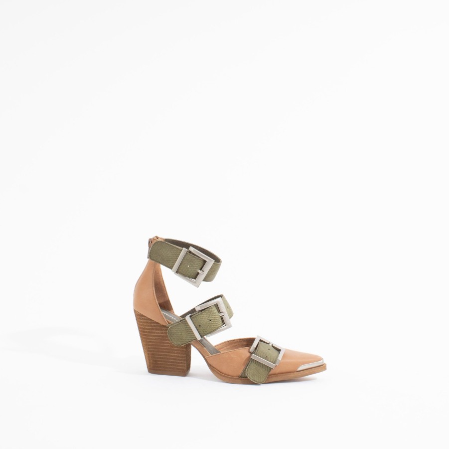 Heels JEFFREY CAMPBELL | Dominari | Nude/Olive