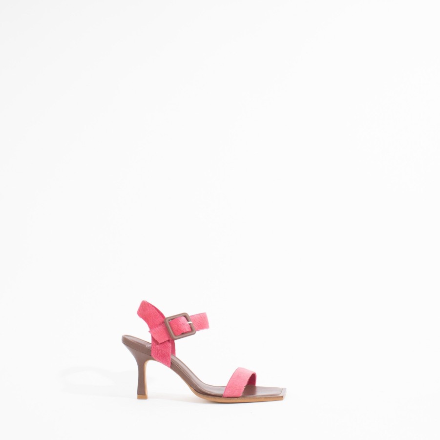 Sandals CARRANO | Charlotte | Chocolate/Pink